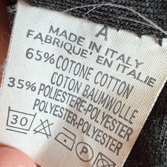 RARE Brandy Melville Flowy Low Open Back Black and White Boho Bohemian Dress OS - Picture 4 of 5